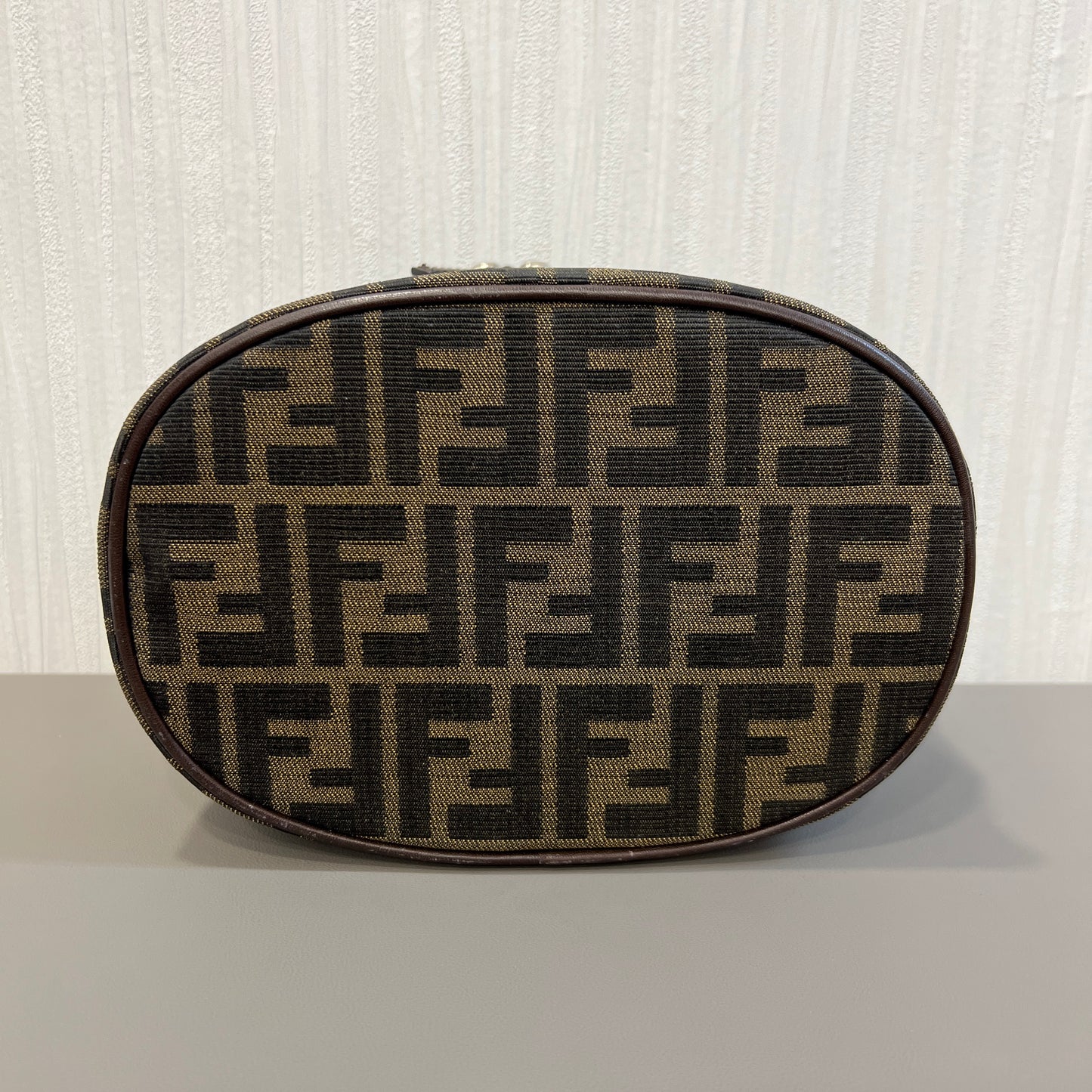 FENDI Monogram Handheld Makeup Bag [Pre-Owned]