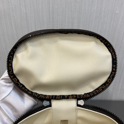 FENDI Monogram Handheld Makeup Bag [Pre-Owned]