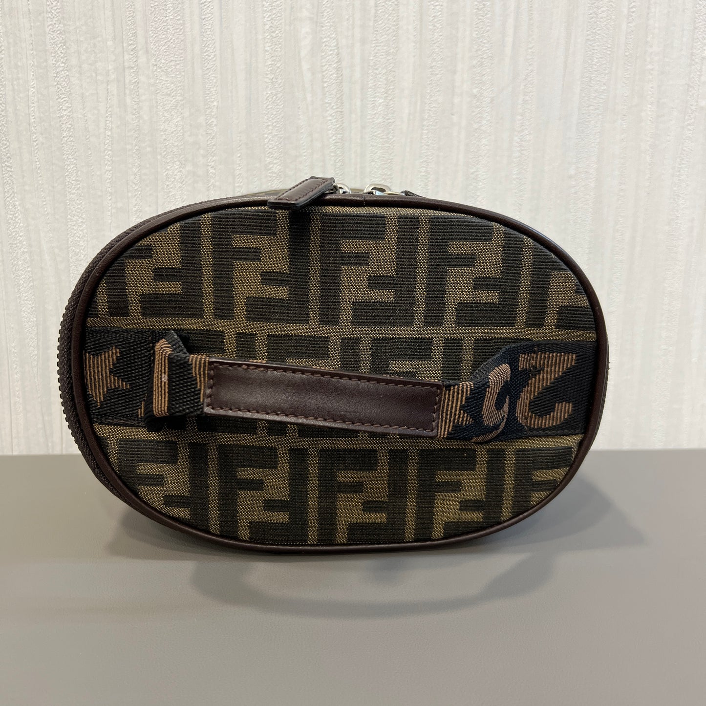 FENDI Monogram Handheld Makeup Bag [Pre-Owned]
