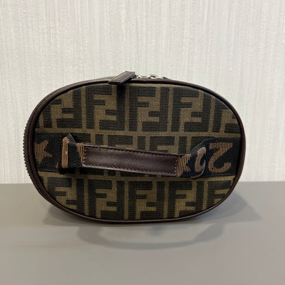 FENDI Monogram Handheld Makeup Bag [Pre-Owned]
