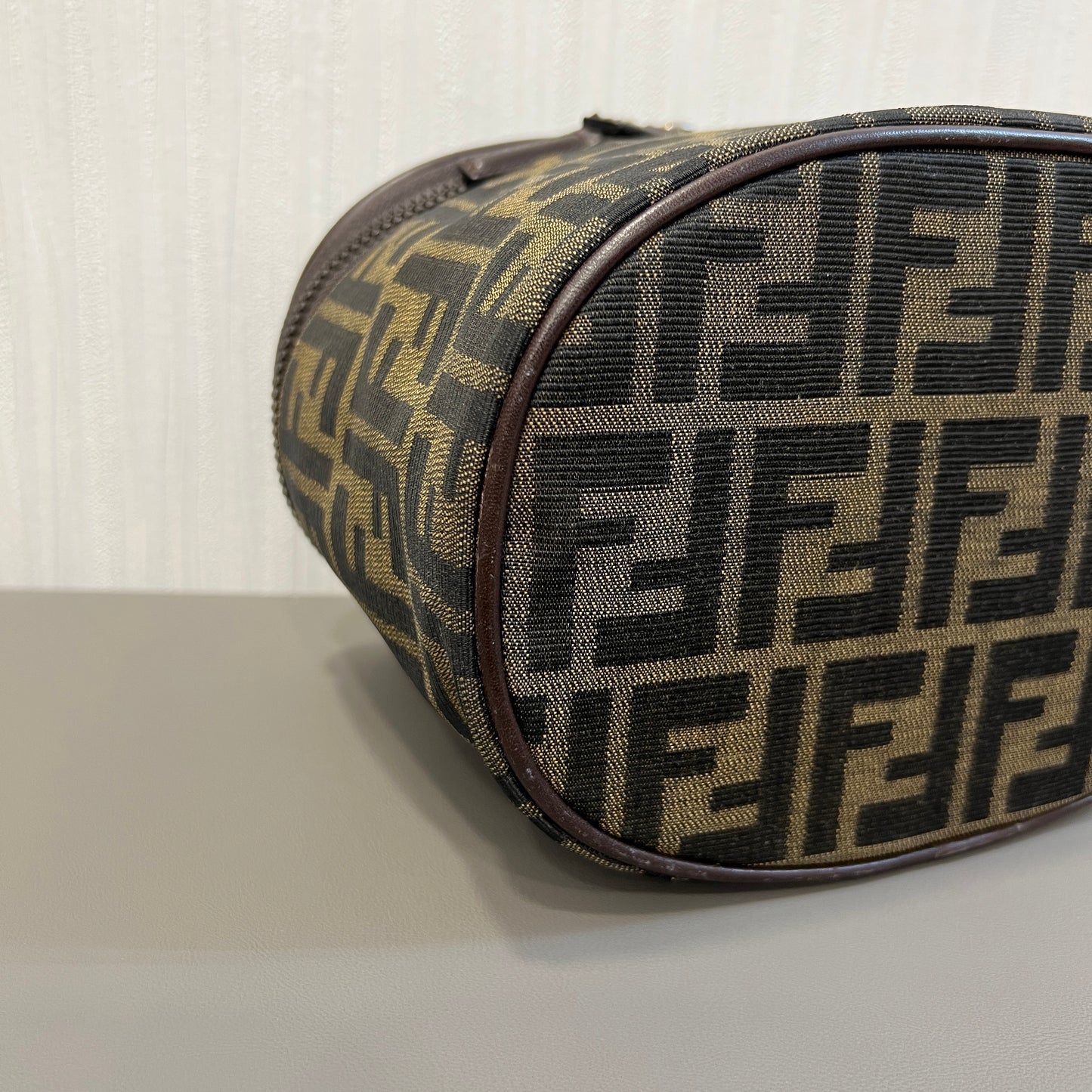 FENDI Monogram Handheld Makeup Bag [Pre-Owned]