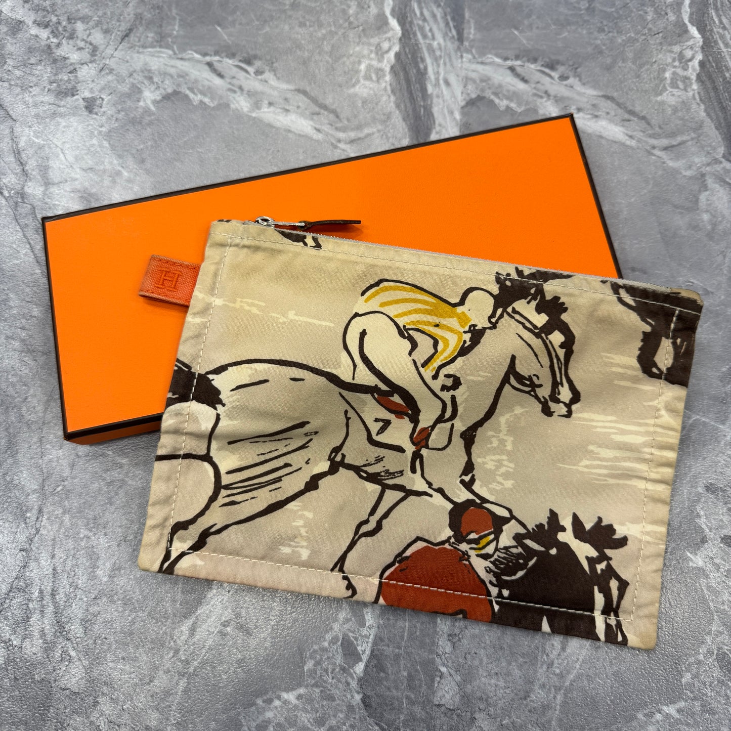エルメス トワルエクエイター トゥルースポーチ【中古】 