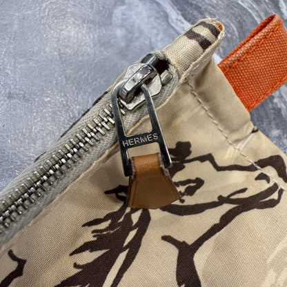 エルメス トワルエクエイター トゥルースポーチ【中古】 