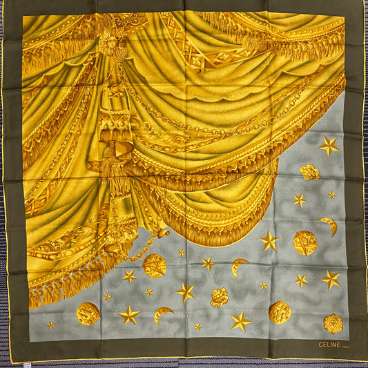 CELINE Silk Scarf [Pre-Owned]
