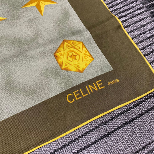 CELINE Silk Scarf [Pre-Owned]