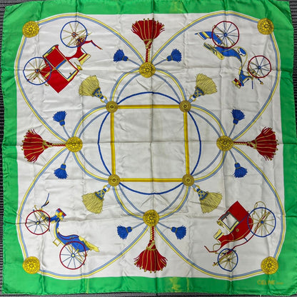CELINE Silk Scarf [Pre-Owned]