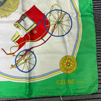 CELINE Silk Scarf [Pre-Owned]