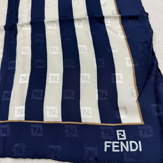 FENDI Silk Scarf [Pre-Owned]