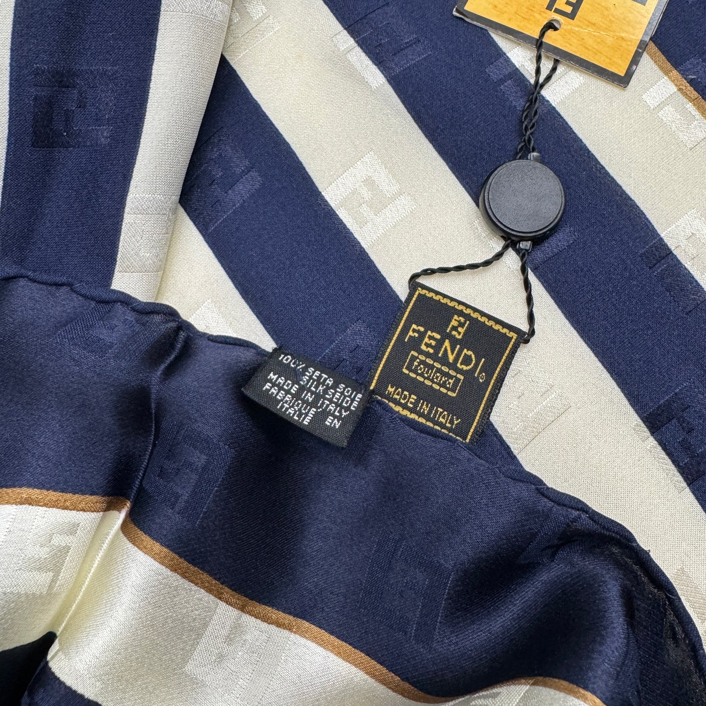 FENDI Silk Scarf [Pre-Owned]