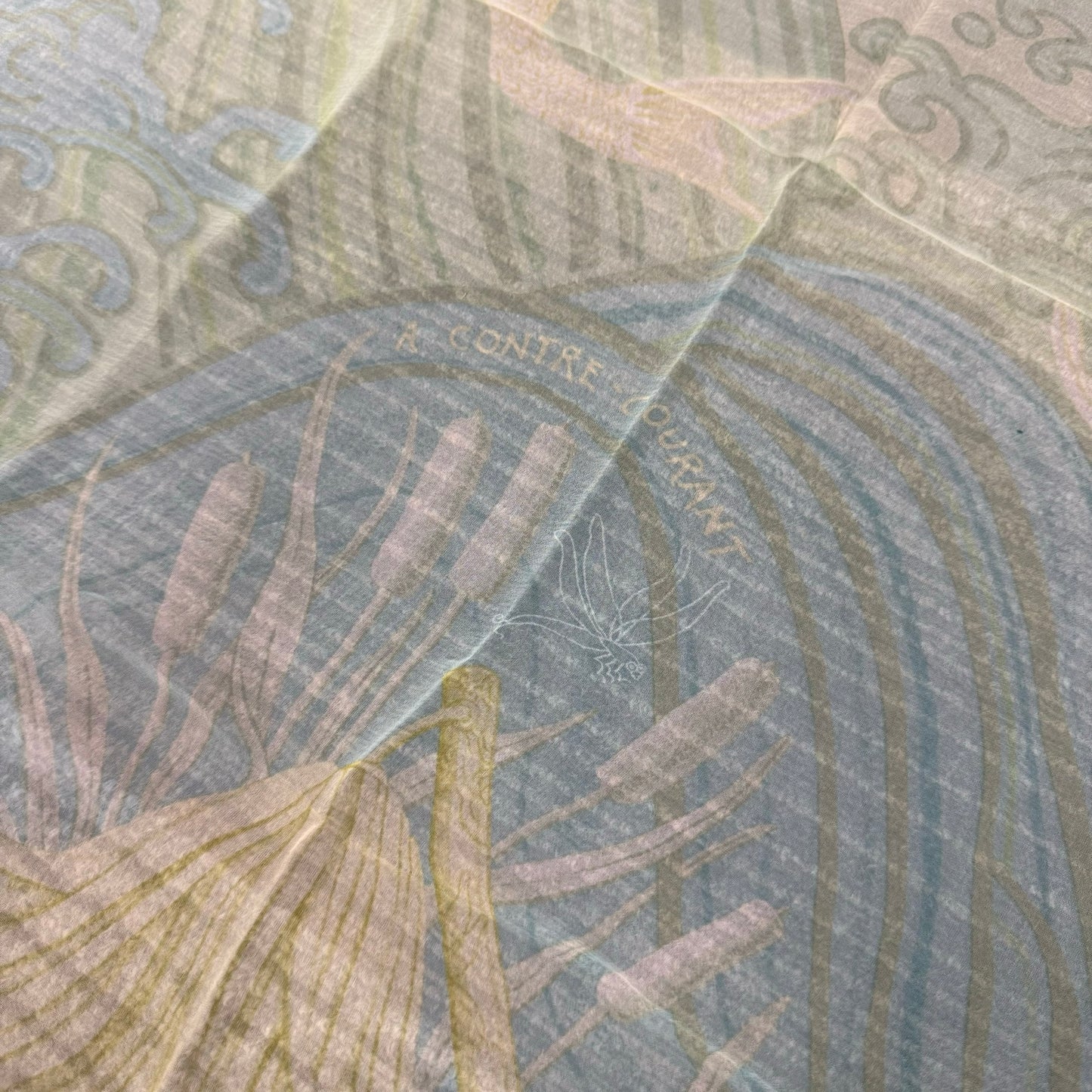 Hermès "Upstream" Silk Scarf [Pre-Owned]