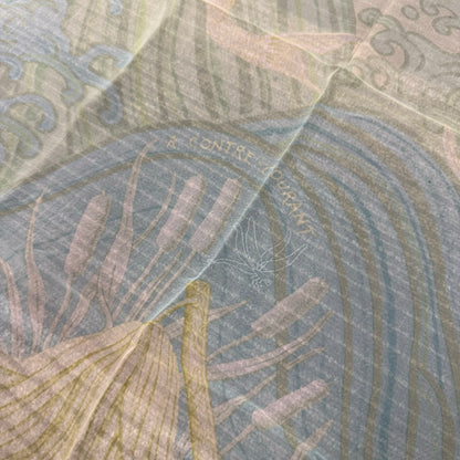 Hermès "Upstream" Silk Scarf [Pre-Owned]