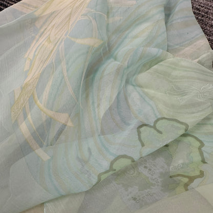 Hermès "Upstream" Silk Scarf [Pre-Owned]