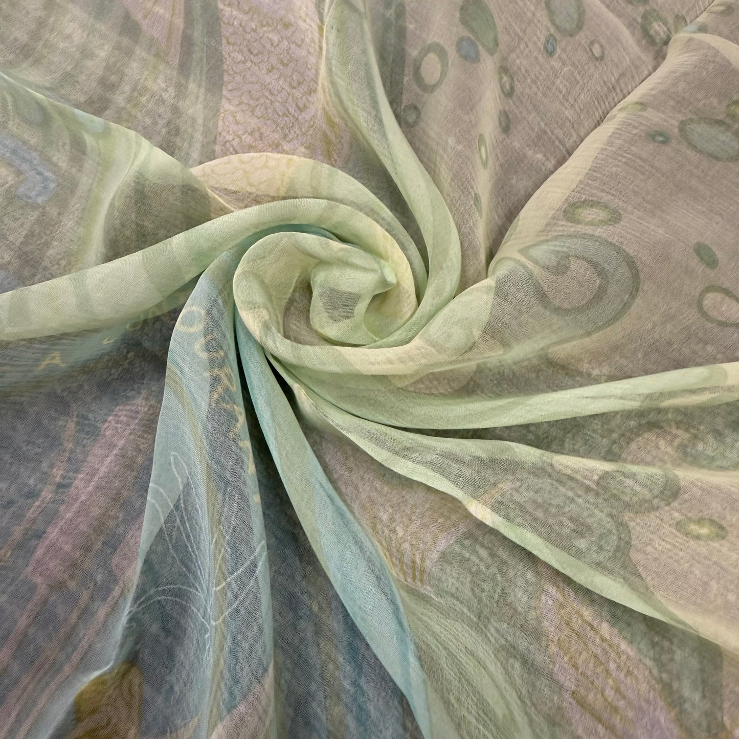 Hermès "Upstream" Silk Scarf [Pre-Owned]
