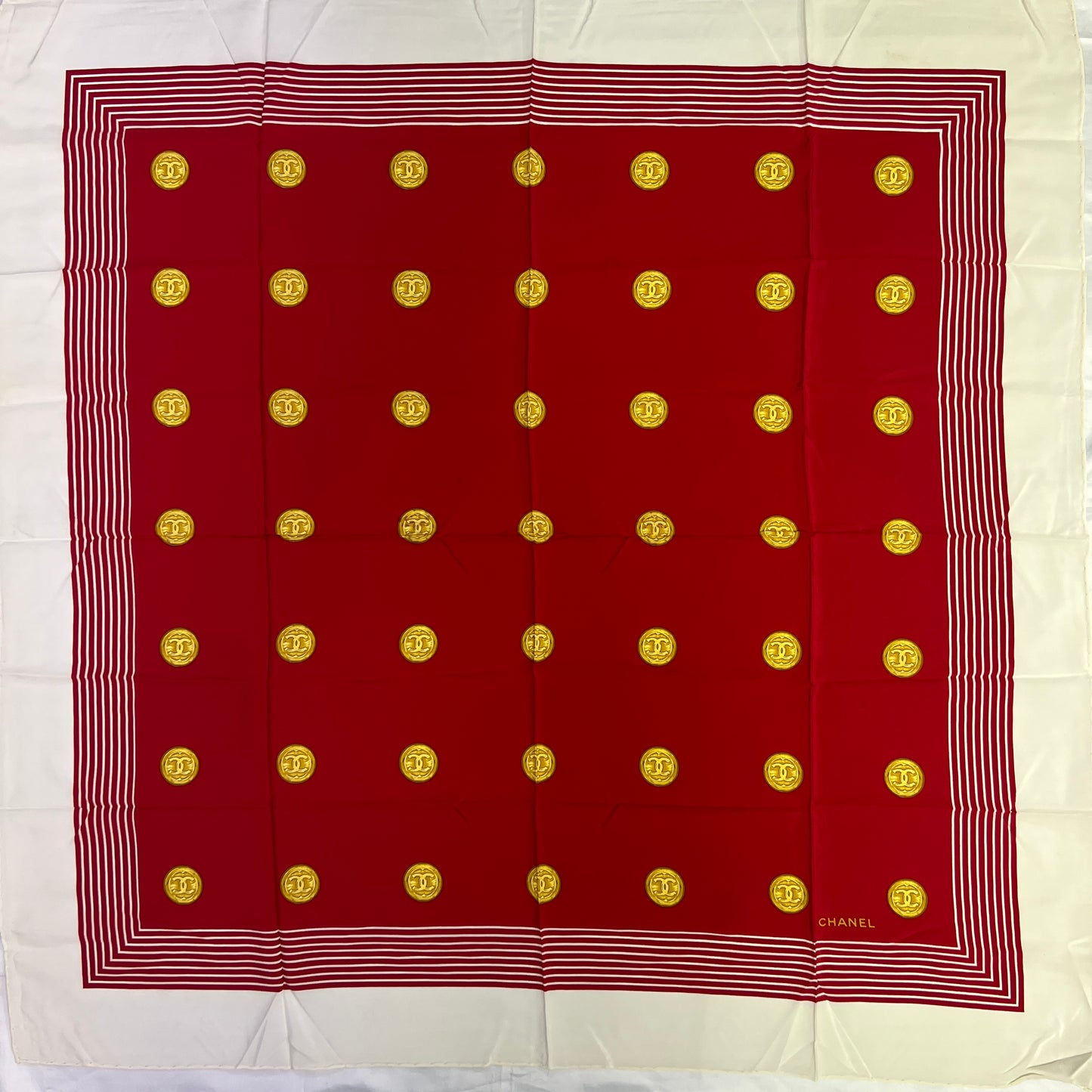 CHANEL Silk Scarf [Pre-Owned]