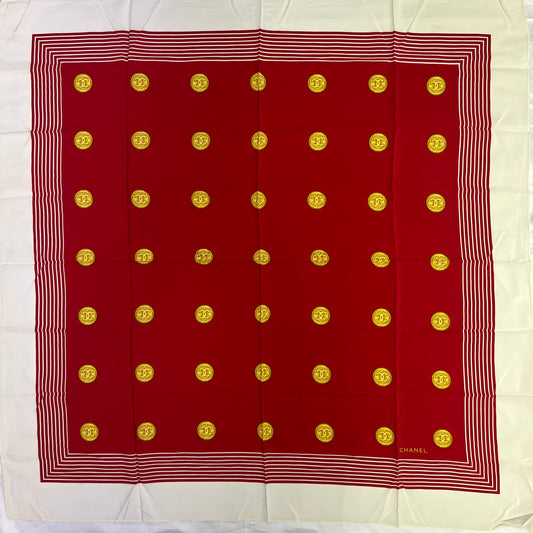 CHANEL Silk Scarf [Pre-Owned]