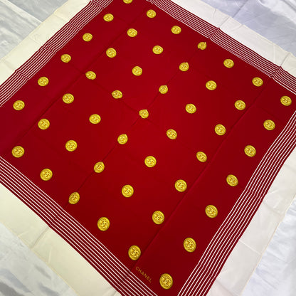 CHANEL Silk Scarf [Pre-Owned]