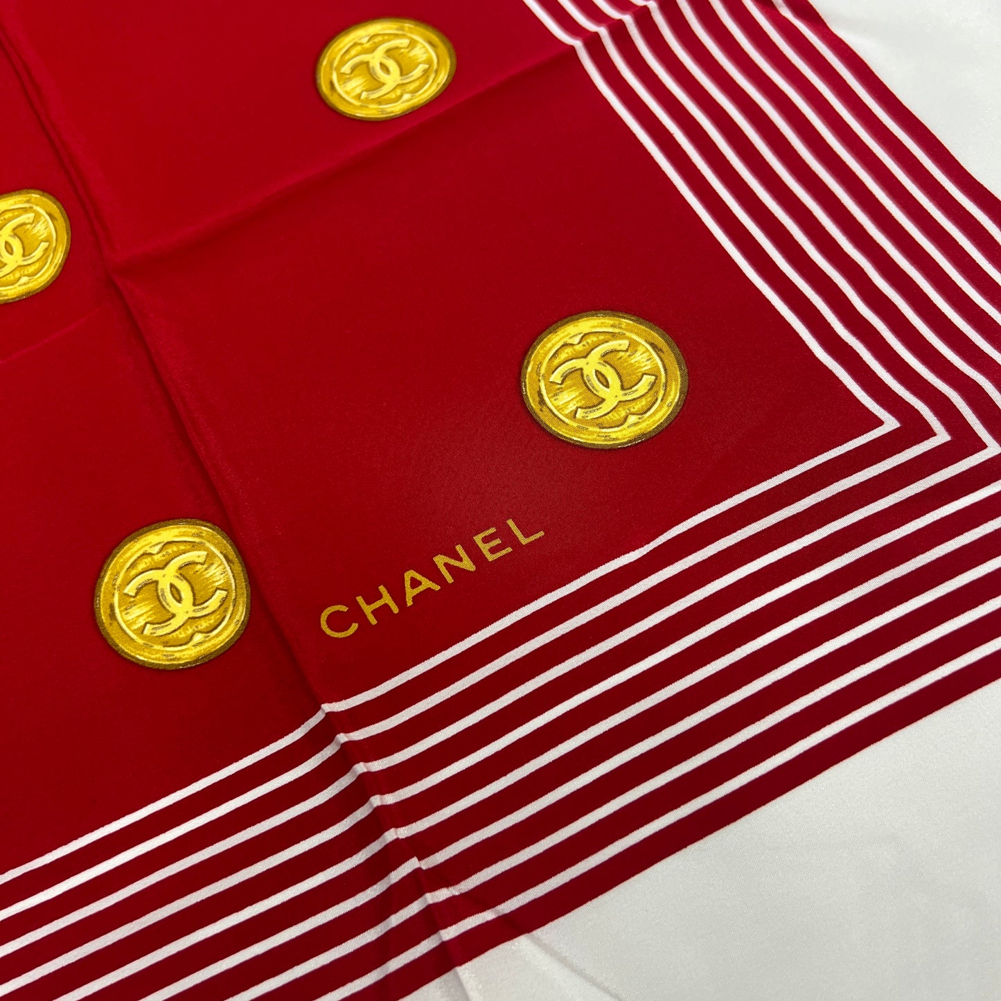CHANEL Silk Scarf [Pre-Owned]