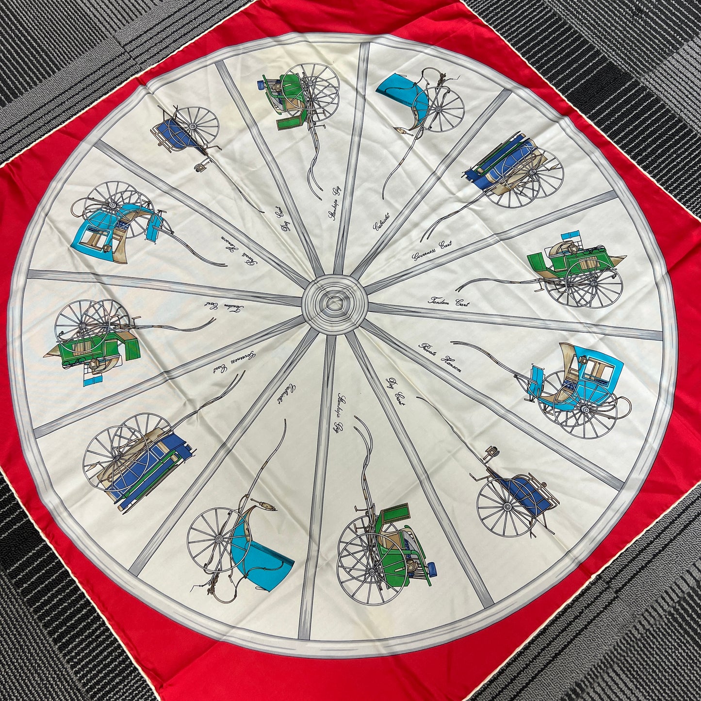 CELINE Silk Scarf [Pre-Owned]