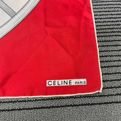 CELINE Silk Scarf [Pre-Owned]