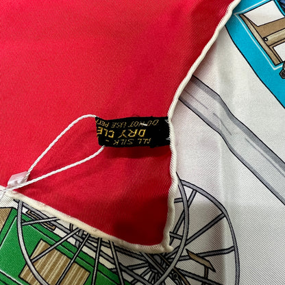 CELINE Silk Scarf [Pre-Owned]