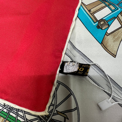 CELINE Silk Scarf [Pre-Owned]