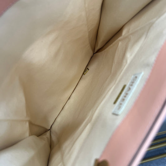CHANEL Coco Logo Top Handle Bag [Pre-Owned]