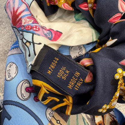 LOUIS VUITTON Hair Scrunchie & Headband [Pre-Owned]