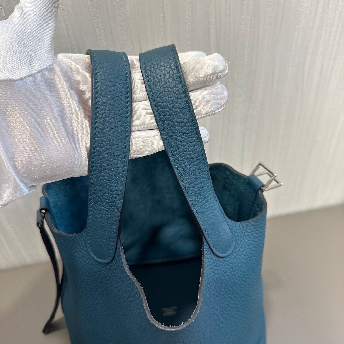 Hermès Picotin 18 in Cypress Green with Silver Hardware [Used]