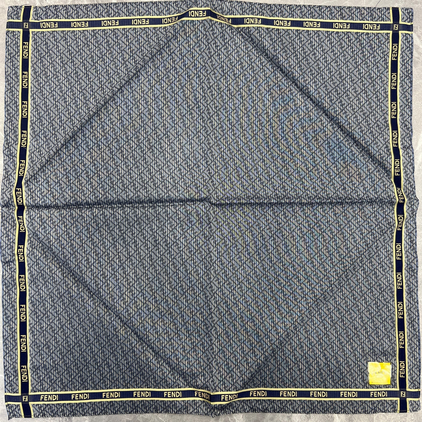 FENDI Zucca Monogram Scarf Gift Set [Pre-Owned]