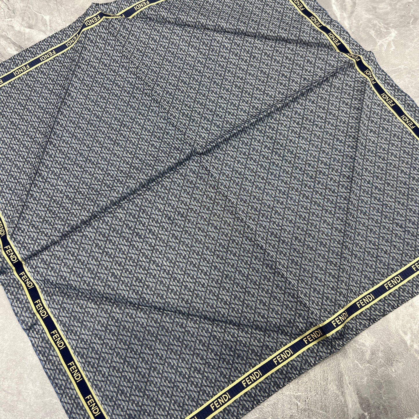 FENDI Zucca Monogram Scarf Gift Set [Pre-Owned]