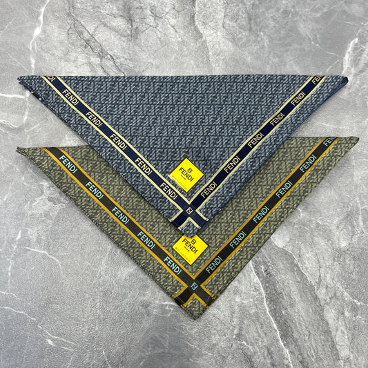 FENDI Zucca Monogram Scarf Gift Set [Pre-Owned]
