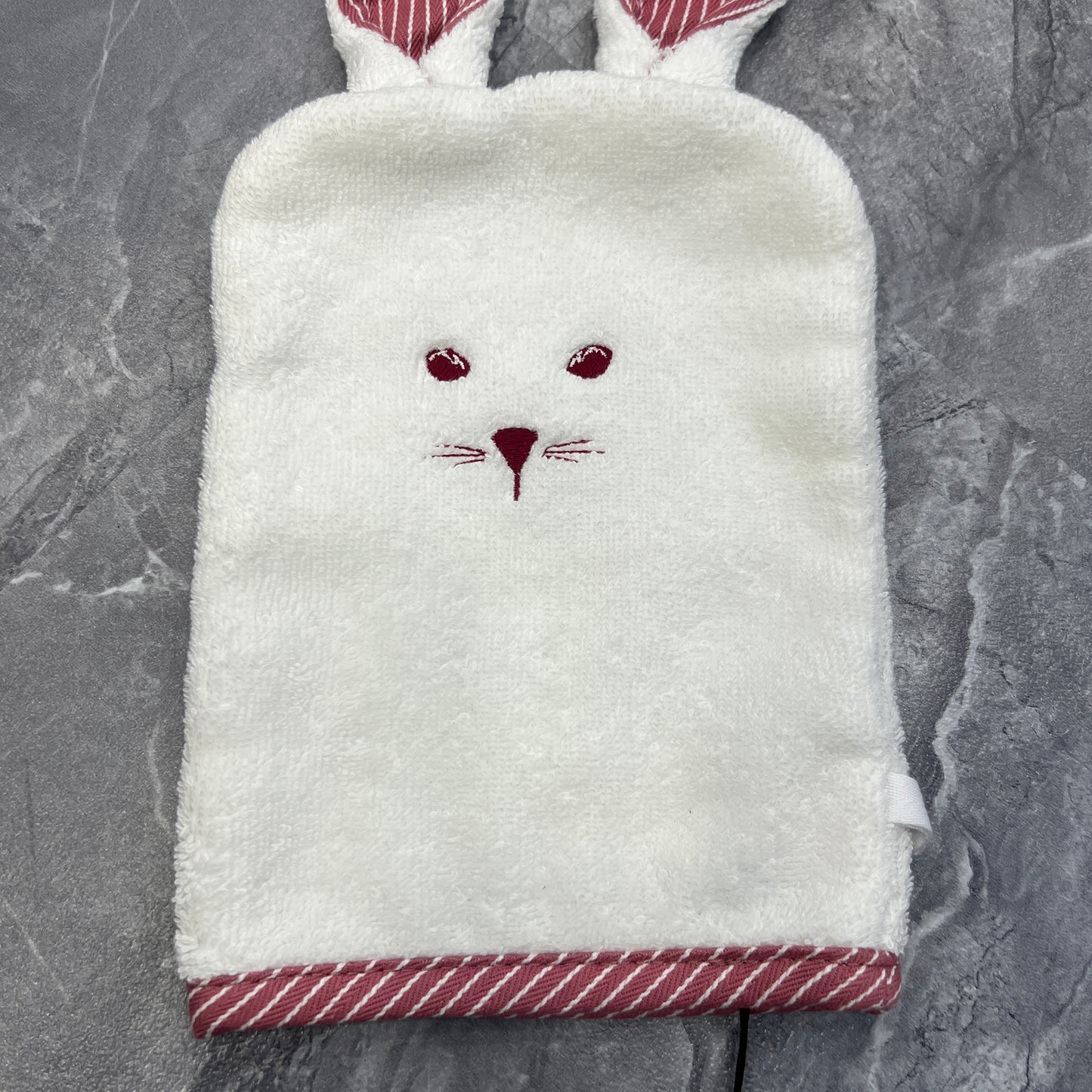 HERMÈS Bunny Exfoliating Bath Towel [Pre-Owned]