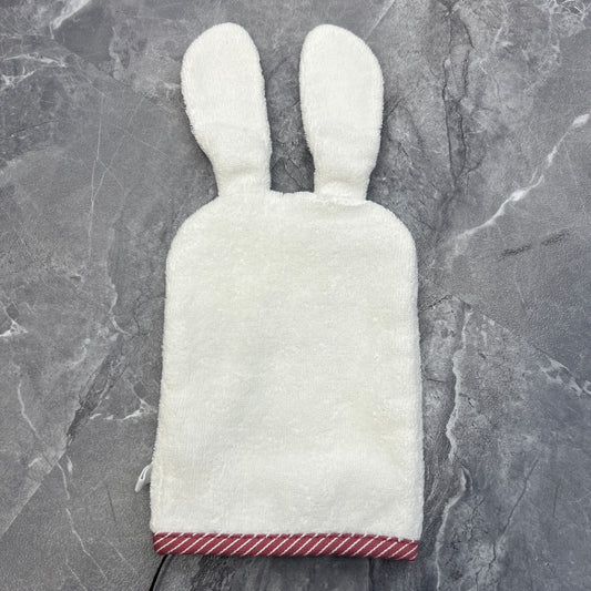 HERMÈS Bunny Exfoliating Bath Towel [Pre-Owned]