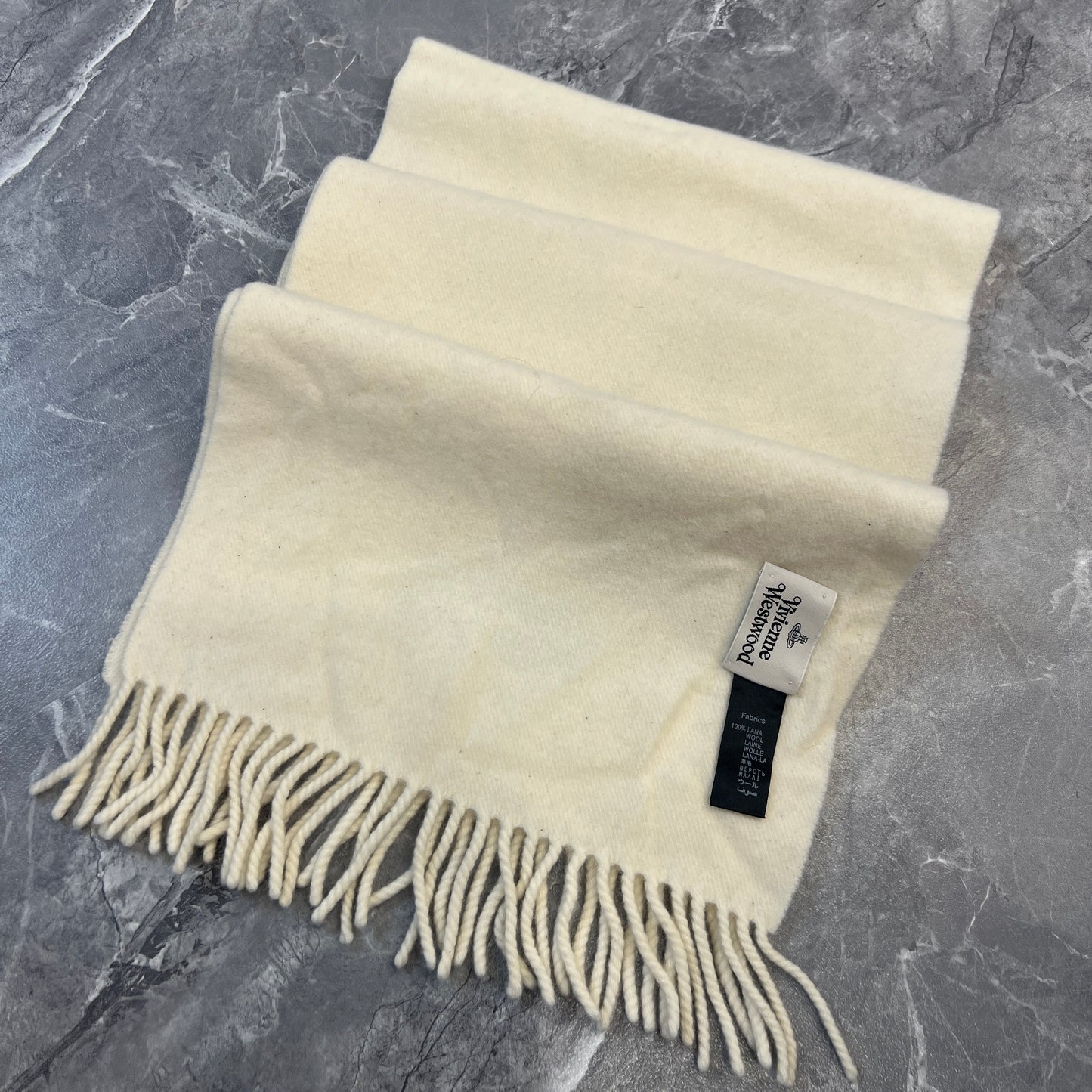 Vivienne Westwood Wool Scarf [Pre-Owned]