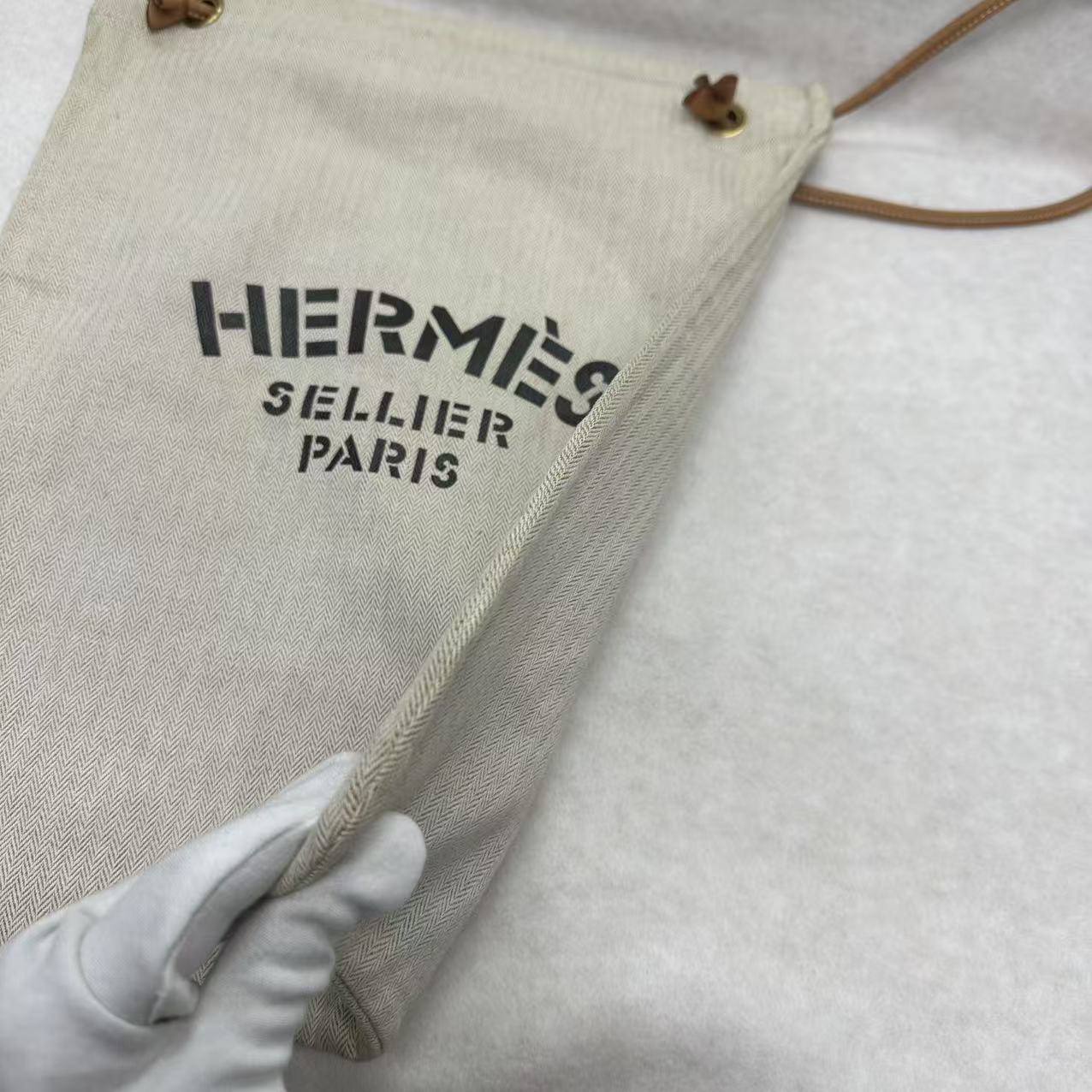 Hermès Aline Canvas Bag [Pre-Owned]