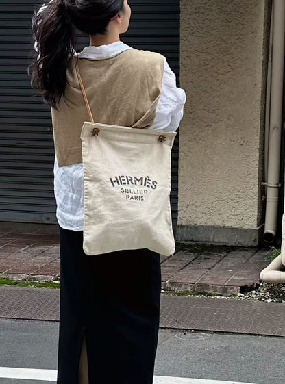 Hermès Aline Canvas Bag [Pre-Owned]