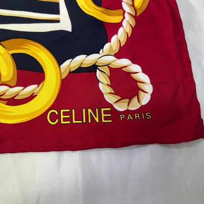 セリーヌ シルクスカーフ【中古】