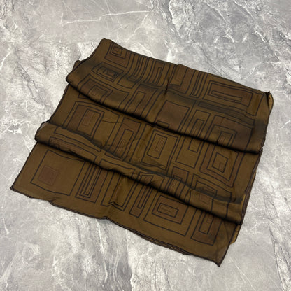 Gucci 100% Silk Scarf [Pre-Owned]