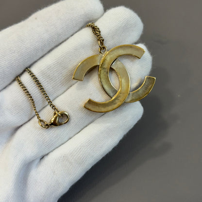CHANEL Logo Necklace [Pre-Owned]