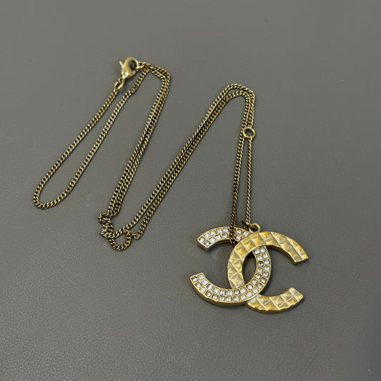 CHANEL Logo Necklace [Pre-Owned]