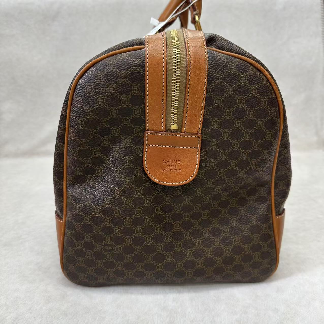 Celine 经典 Monogram Boston 手提包 [二手]
