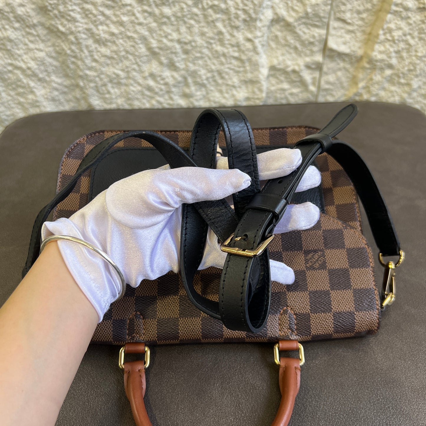 Louis Vuitton Damier Canvas Messenger Crossbody Bag [Pre-Owned]