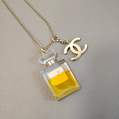 Chanel No.5 Perfume Bottle Necklace [Pre-Owned]