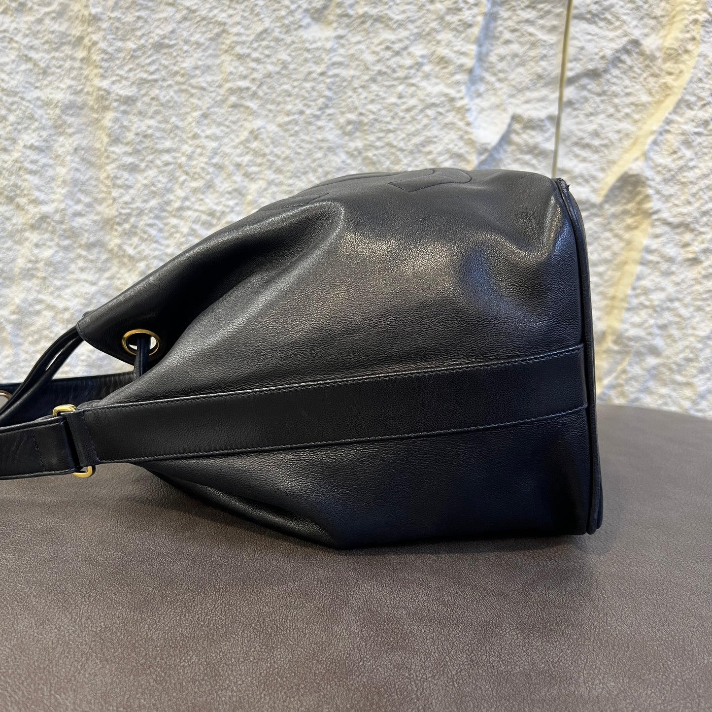 CHANEL ドローストリング バケットバッグ【中古】