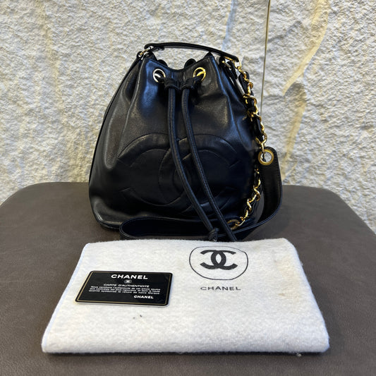 CHANEL Drawstring Bucket Bag [Pre-Owned]