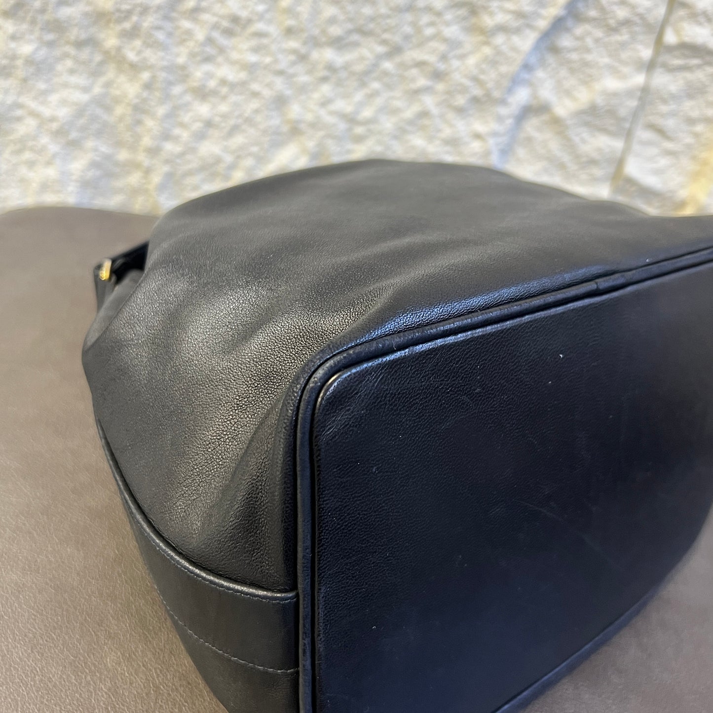 CHANEL ドローストリング バケットバッグ【中古】