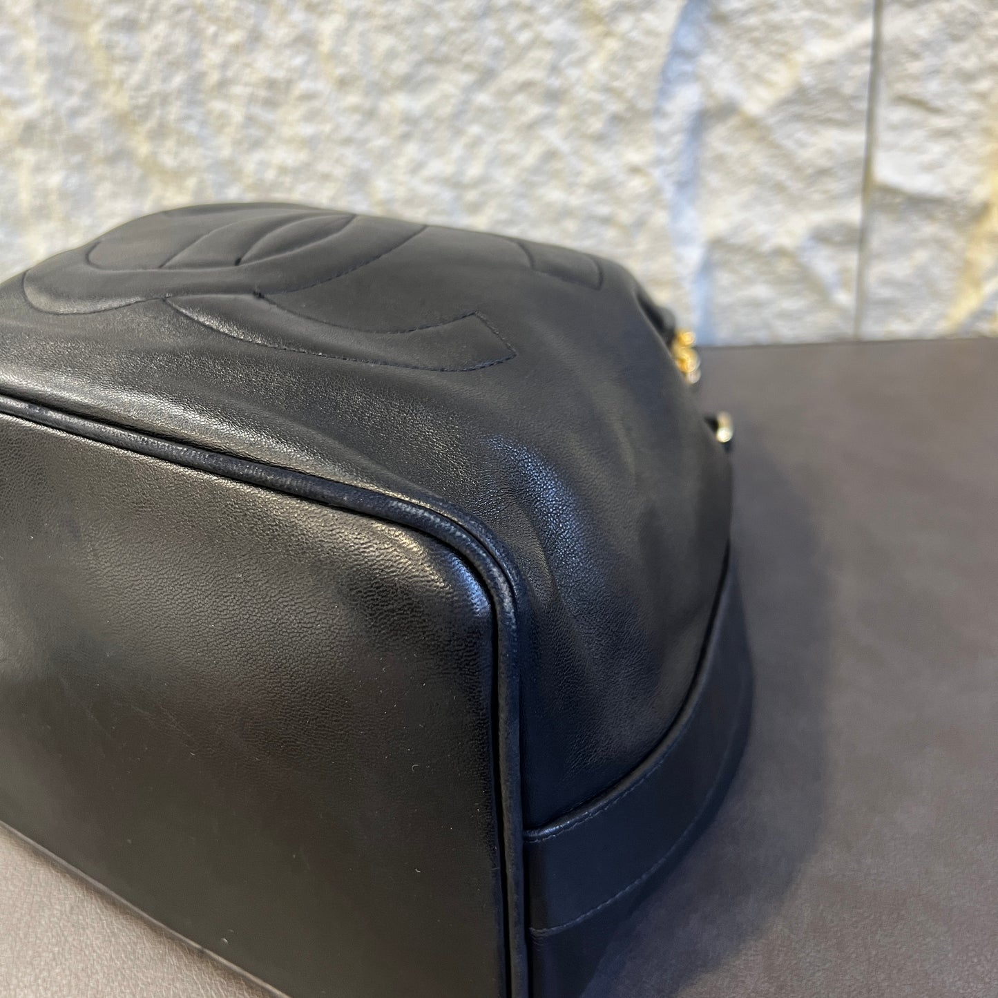 CHANEL ドローストリング バケットバッグ【中古】