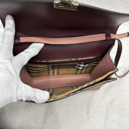 Burberry Colorblock Classic Messenger Bag [Pre-Owned]