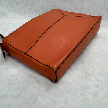 Loewe Puzzle Orange Shoulder Bag [Pre-Owned]