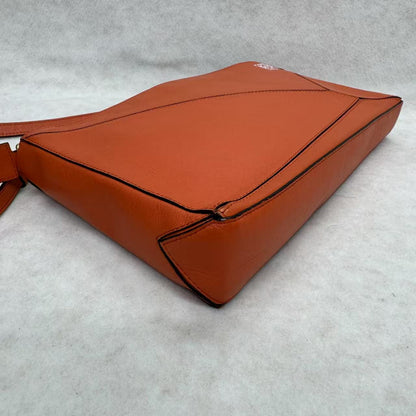 Loewe Puzzle Orange Shoulder Bag [Pre-Owned]
